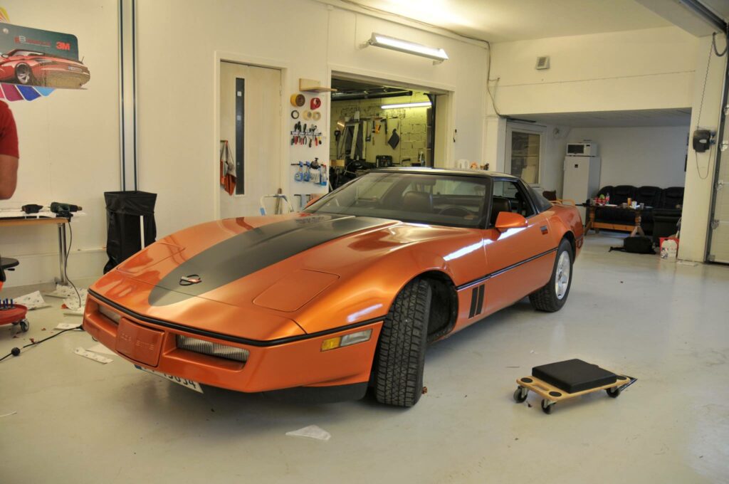 Helfoliert Chevrolet Corvette